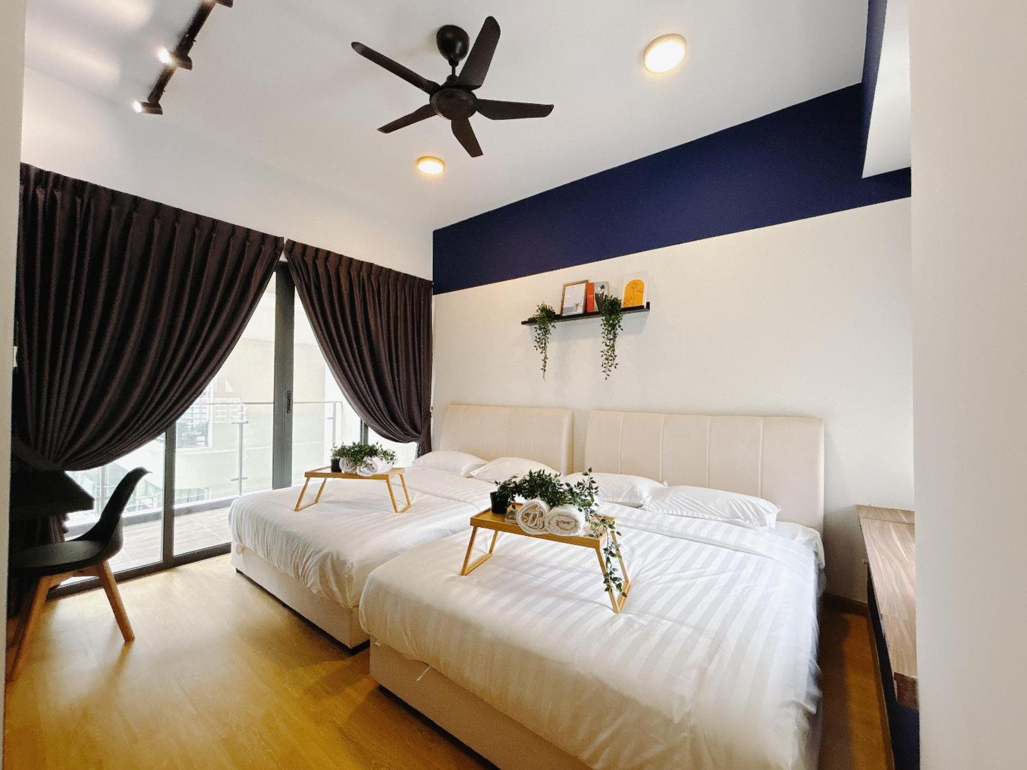 Seafront Country Garden Danga Bay By Lions Bay Apartment Джохор Бахру Стая снимка