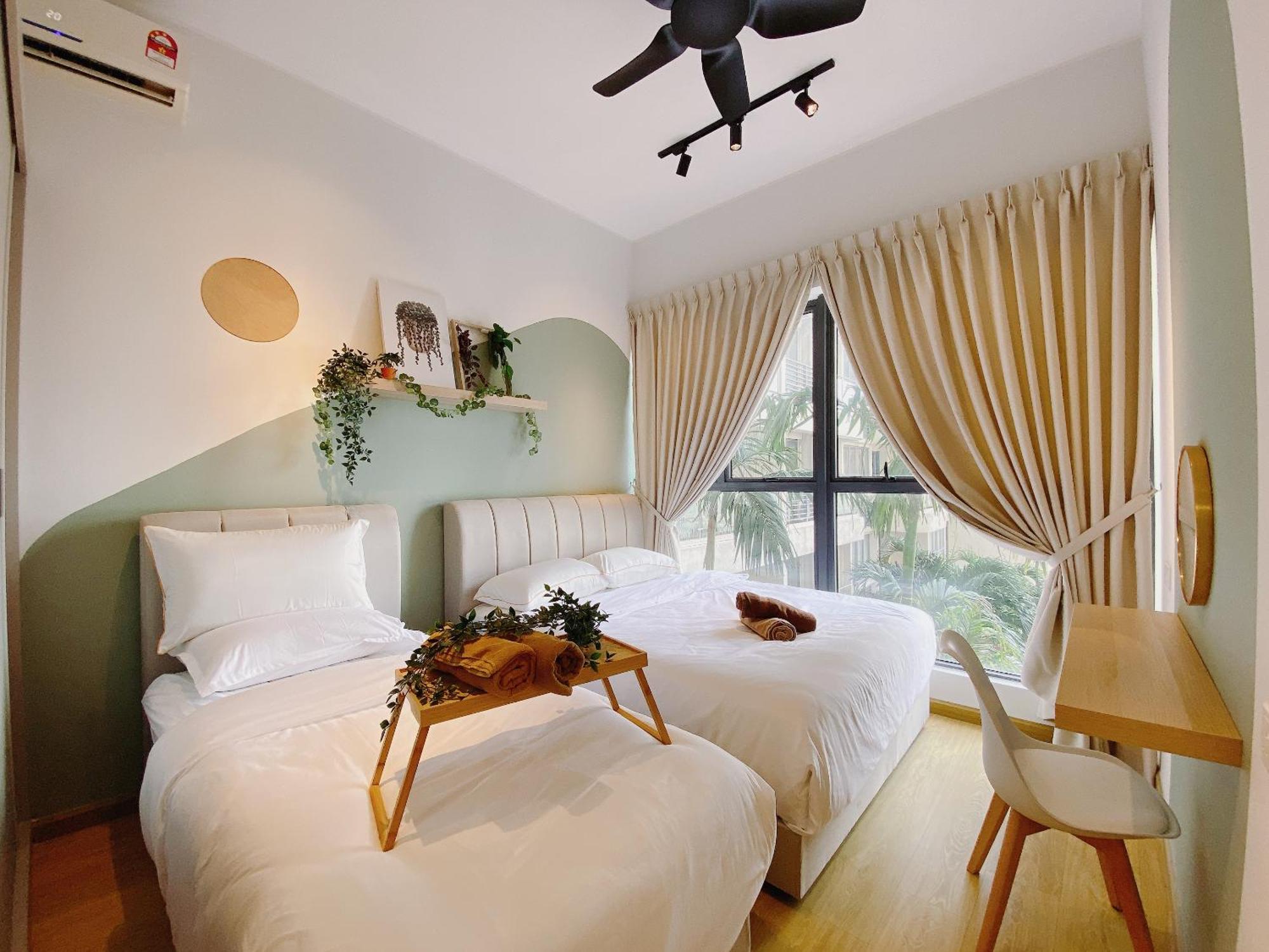 Seafront Country Garden Danga Bay By Lions Bay Apartment Джохор Бахру Стая снимка