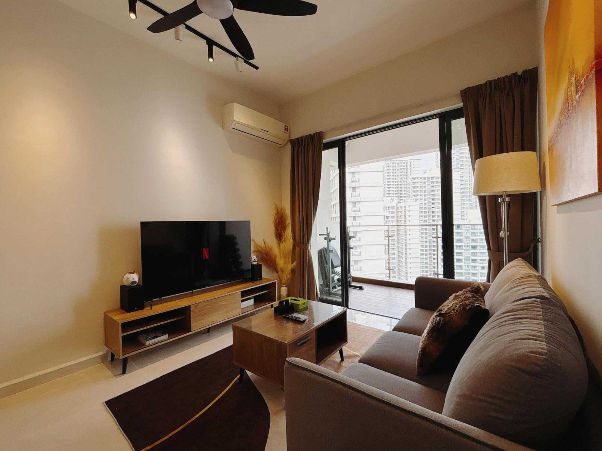 Seafront Country Garden Danga Bay By Lions Bay Apartment Джохор Бахру Стая снимка