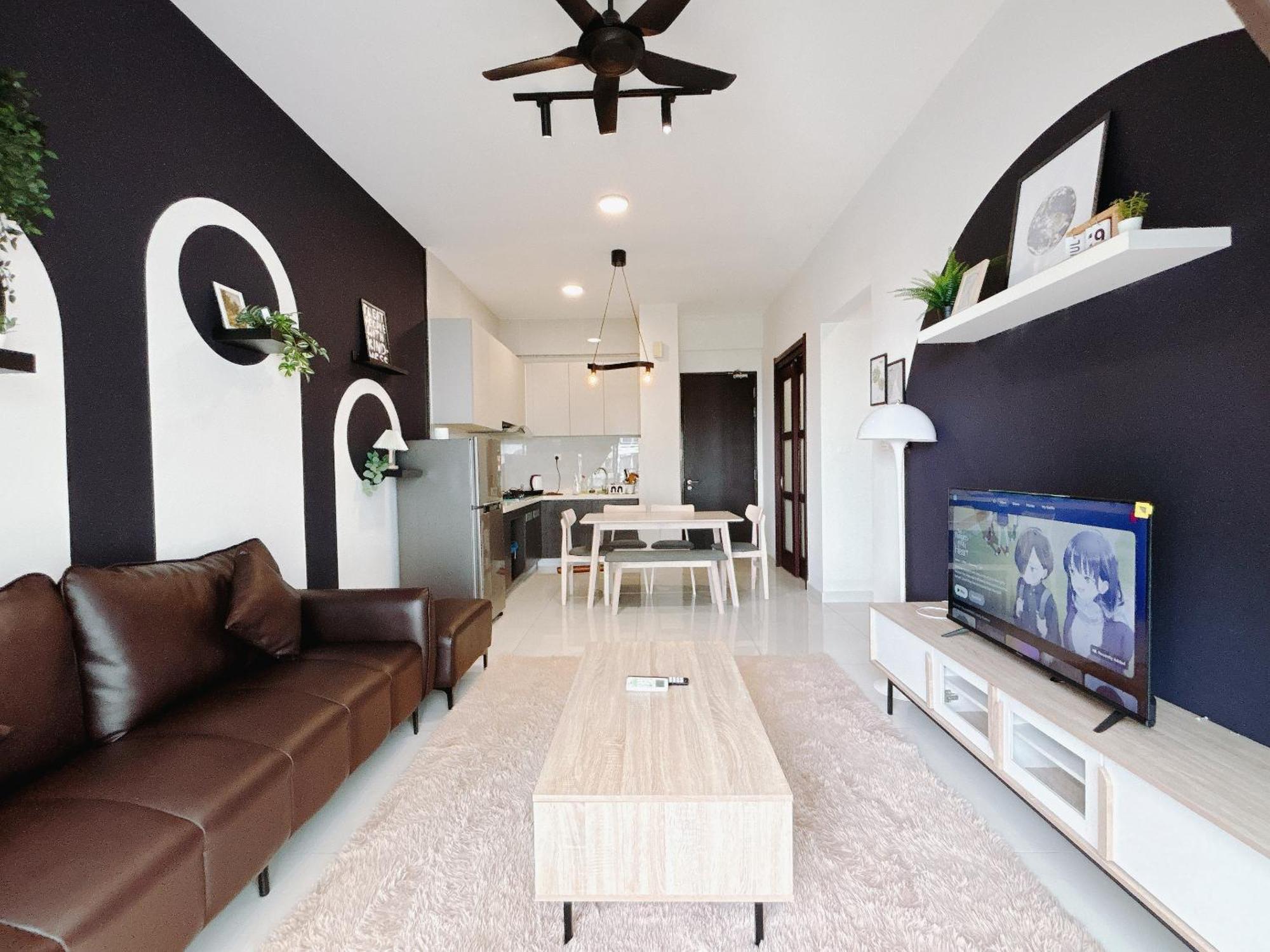Seafront Country Garden Danga Bay By Lions Bay Apartment Джохор Бахру Стая снимка
