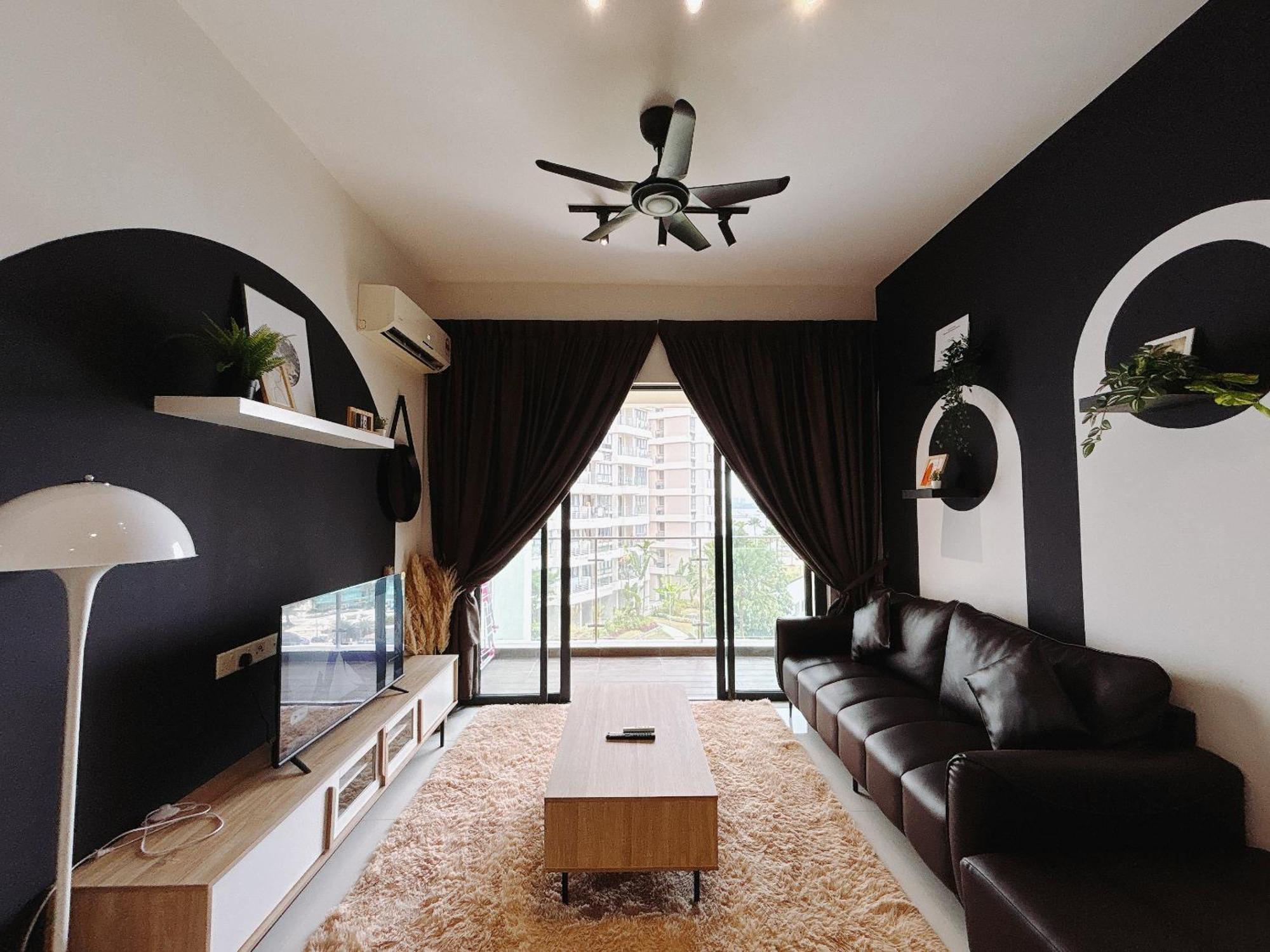 Seafront Country Garden Danga Bay By Lions Bay Apartment Джохор Бахру Стая снимка