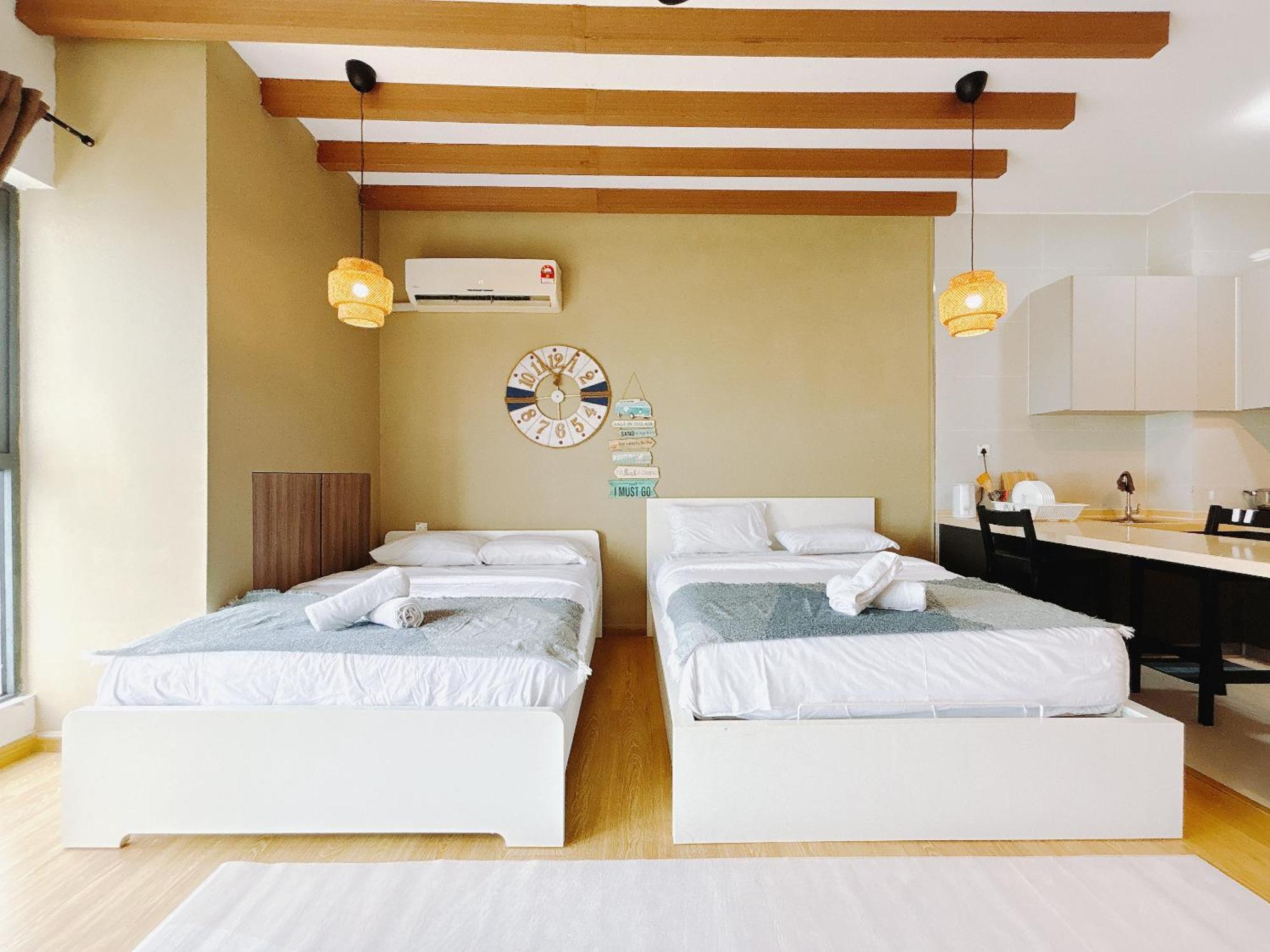 Seafront Country Garden Danga Bay By Lions Bay Apartment Джохор Бахру Стая снимка