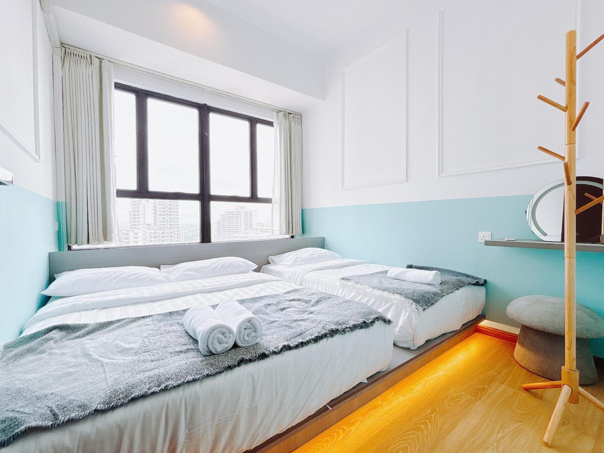 Seafront Country Garden Danga Bay By Lions Bay Apartment Джохор Бахру Стая снимка